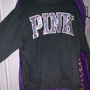 VS Pink half zip